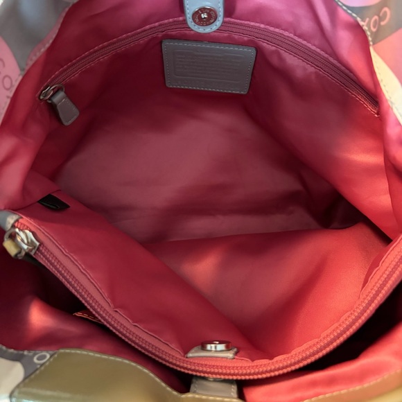 Coach F15504 Ashley Signature Snaphead Carryall Satchel EUC - Picture 4 of 10